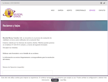 Tablet Screenshot of mundialenvios.com